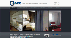 Desktop Screenshot of odec.fr