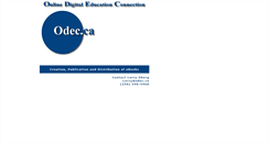 Desktop Screenshot of odec.ca